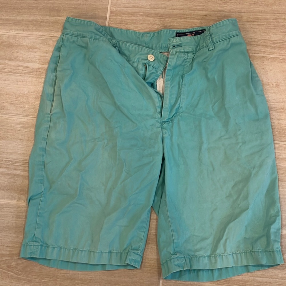 Men's Teal Shorts vinyard vines
